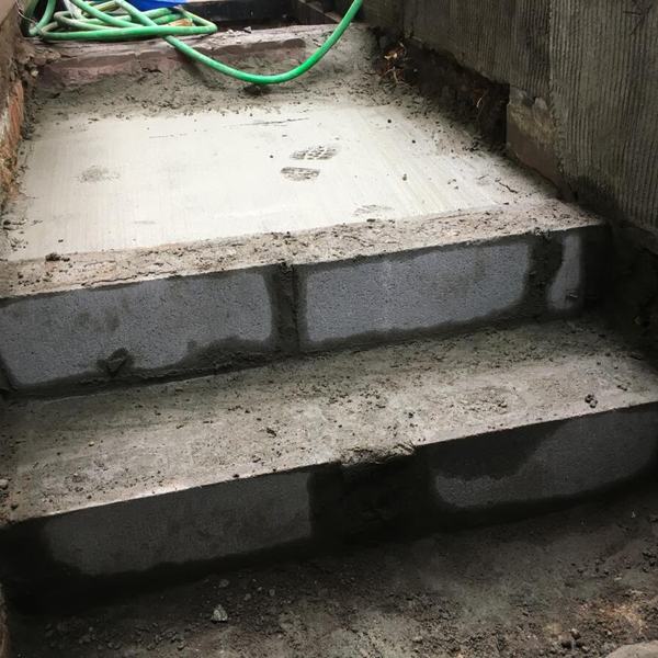 Masonry project by Express Construction